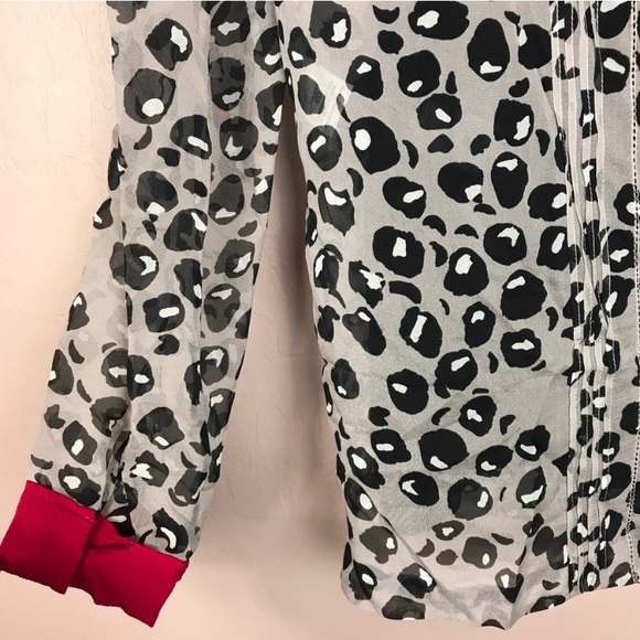 DVF Diane Von Furstenberg Silk Blouse - Picture 6 of 6